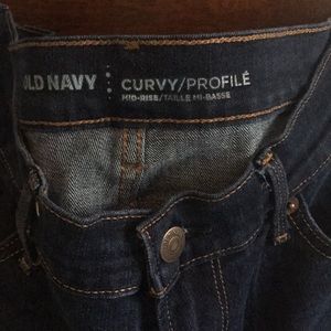 Curvy profile jeans